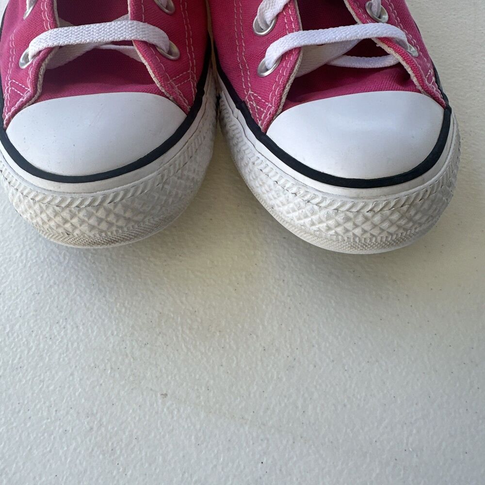 Converse Chuck Taylor All-Star Women's Sz 8 Barbie Pink High Top Sneakers Shoes - Picture 8 of 11